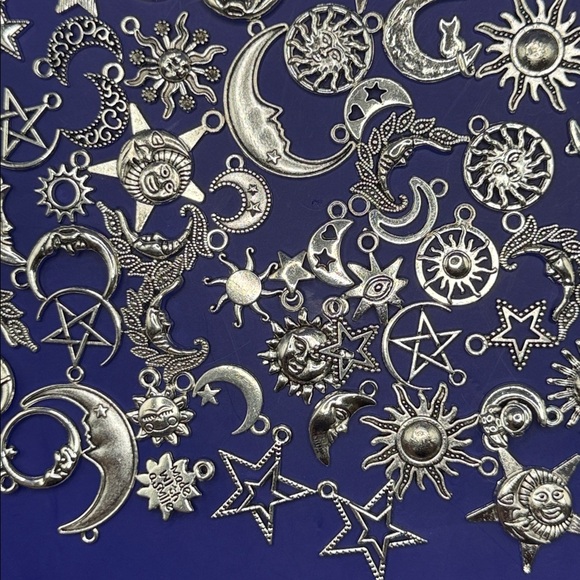 Silver Celestial Charms Set - Picture 5 of 6